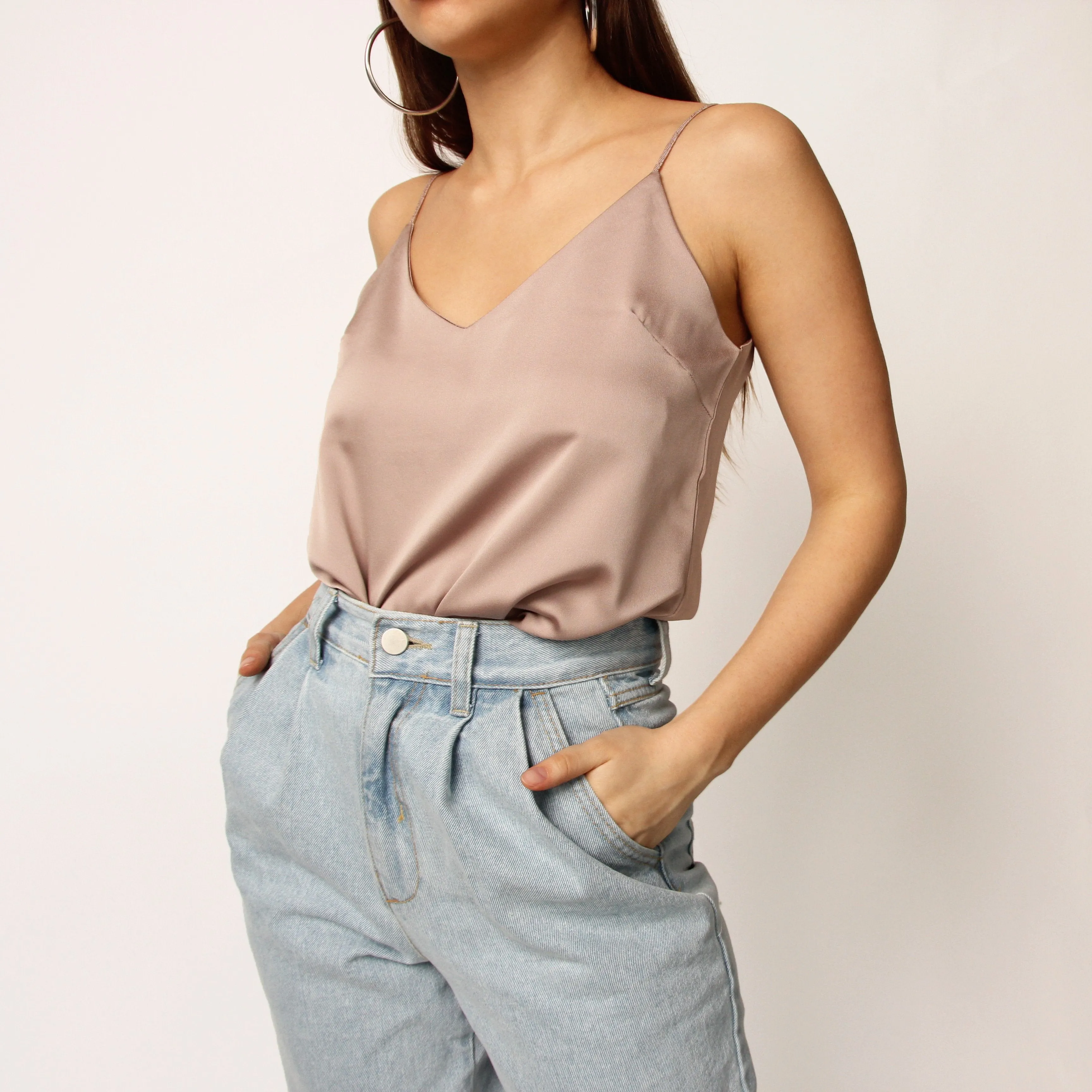 Beige Camisole Top