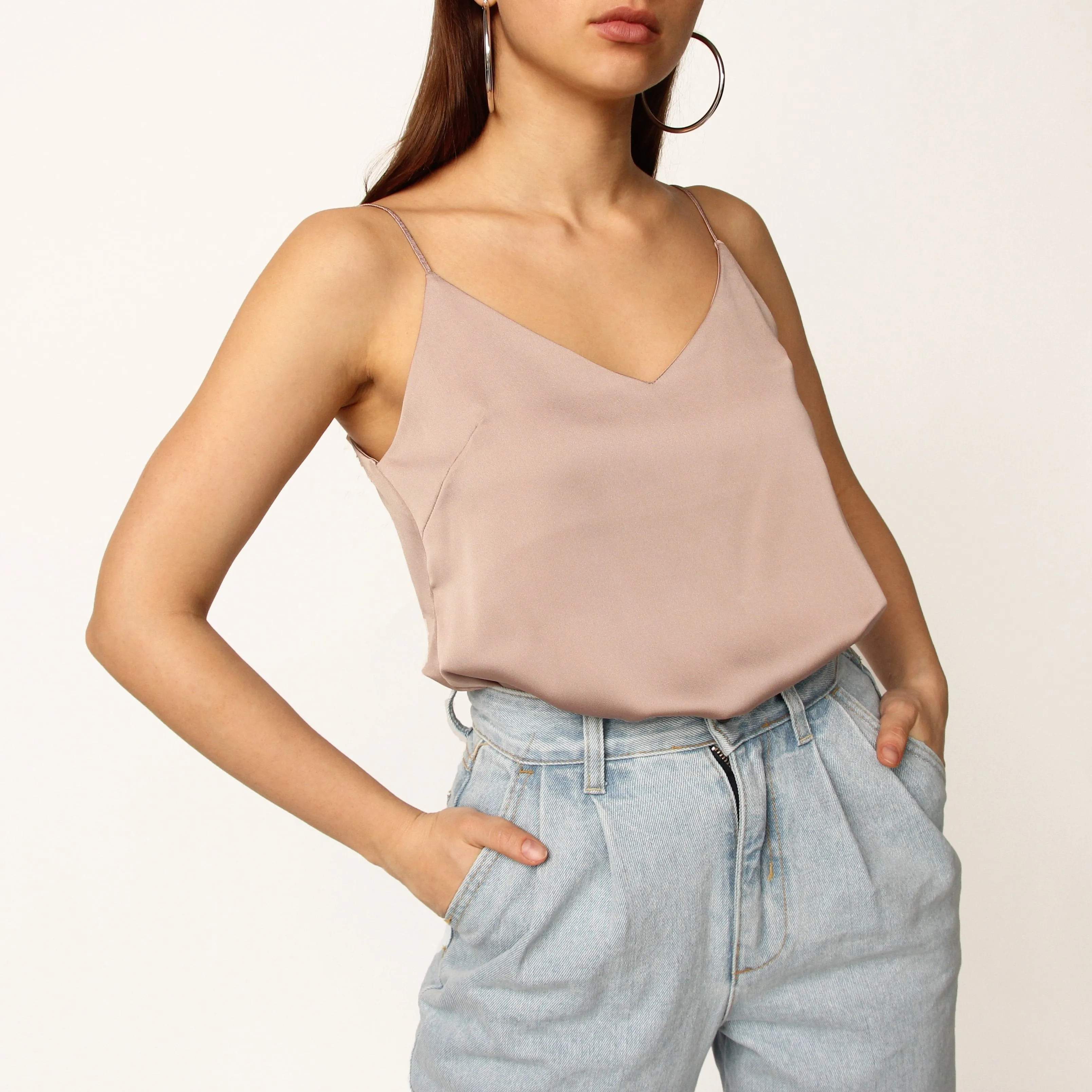 Beige Camisole Top