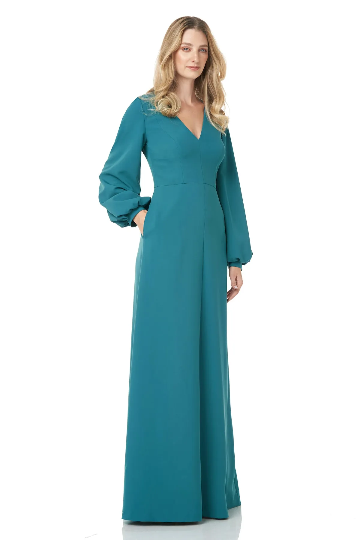 Bishop Sleeve Gown