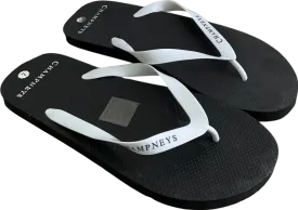 Black Champneys Flip Flops UK 7 EU 41 👞
