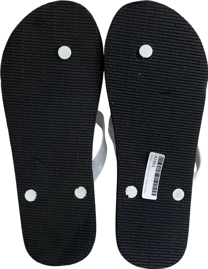 Black Champneys Flip Flops UK 7 EU 41 👞