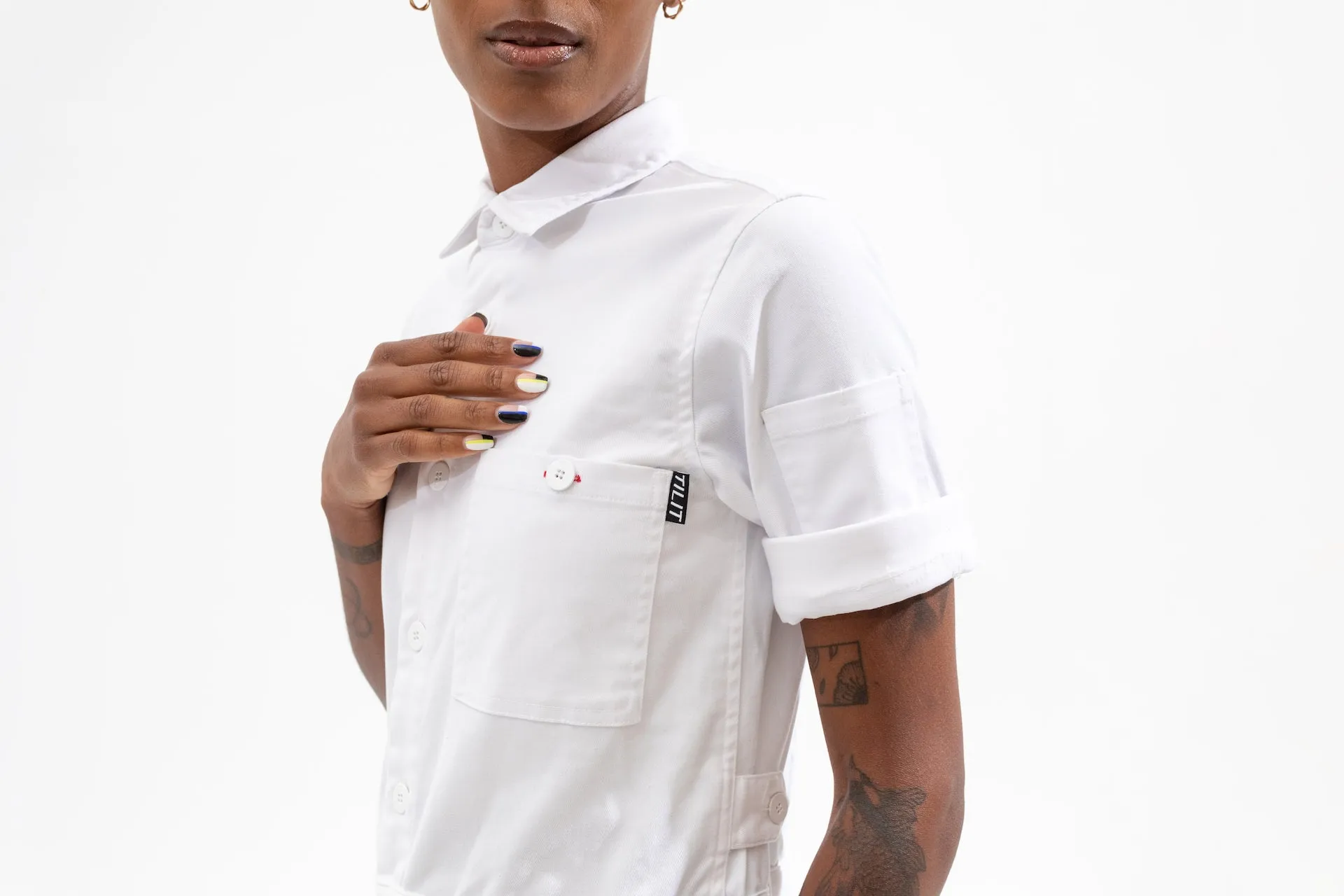 Blue Skies Women's Short Sleeve Jumpsuit