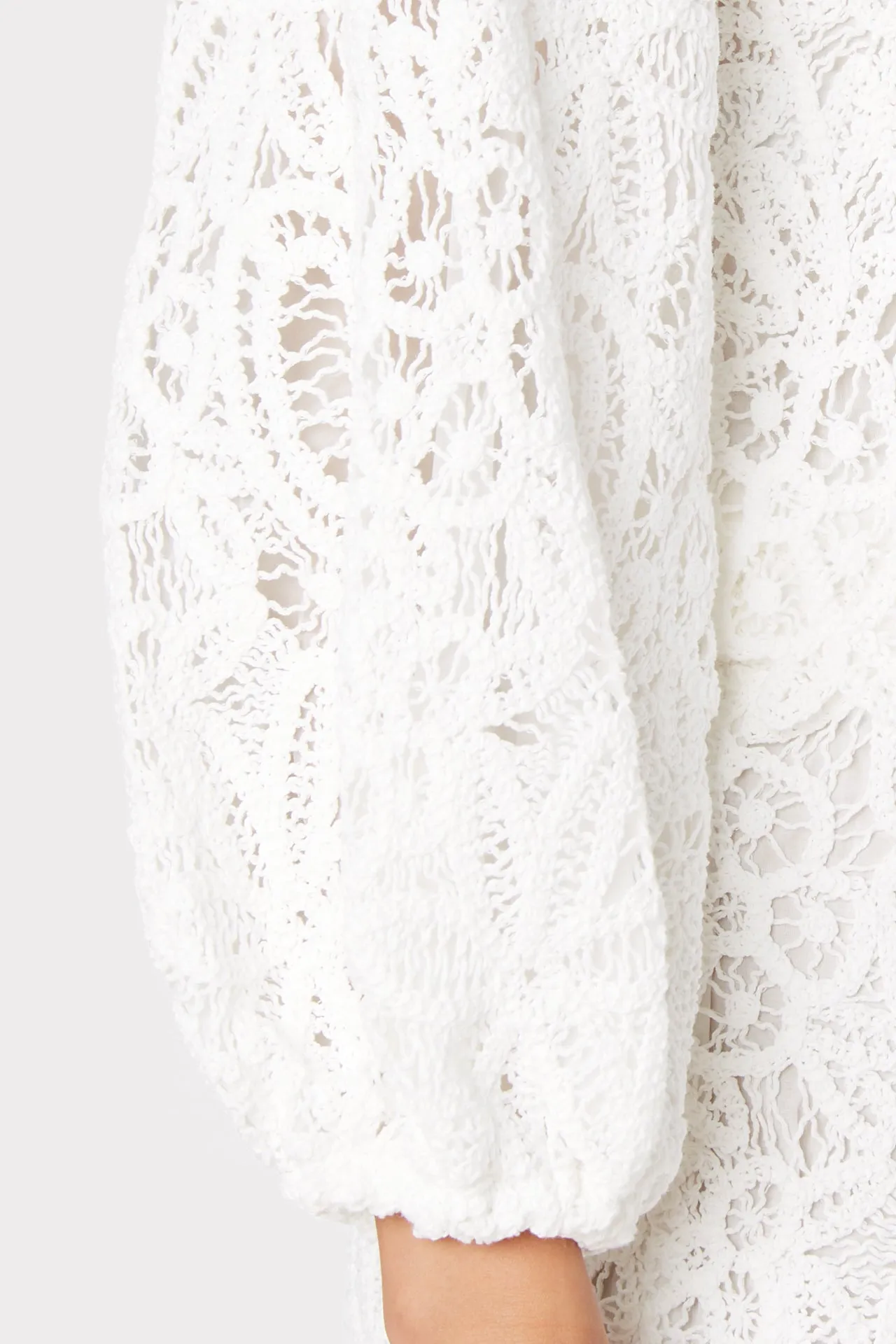 Camila Cotton Crochet Embroidered Top