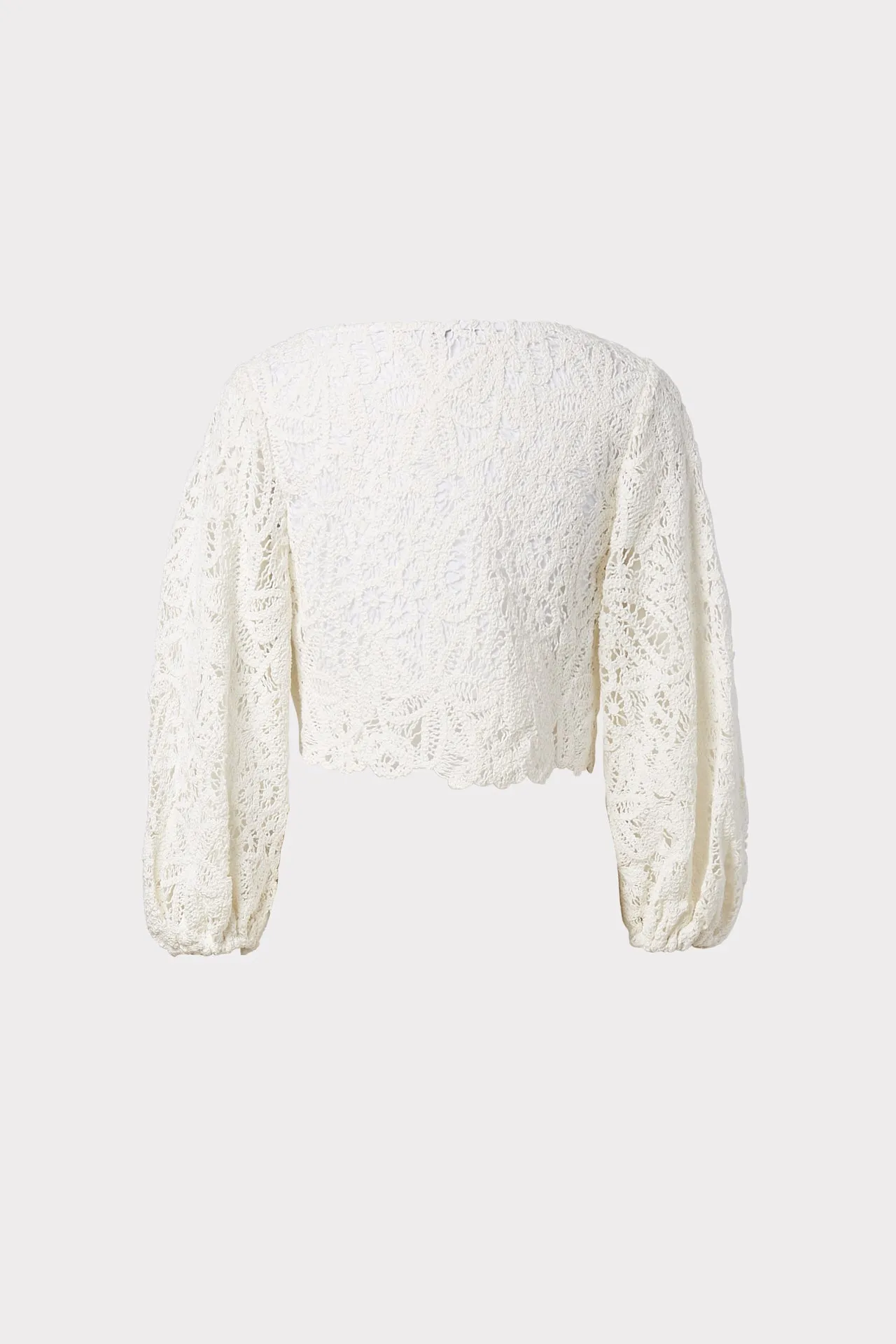 Camila Cotton Crochet Embroidered Top