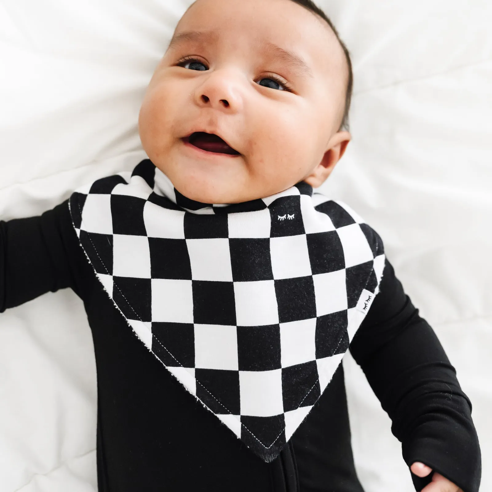 Cool Checks Bandana Bib