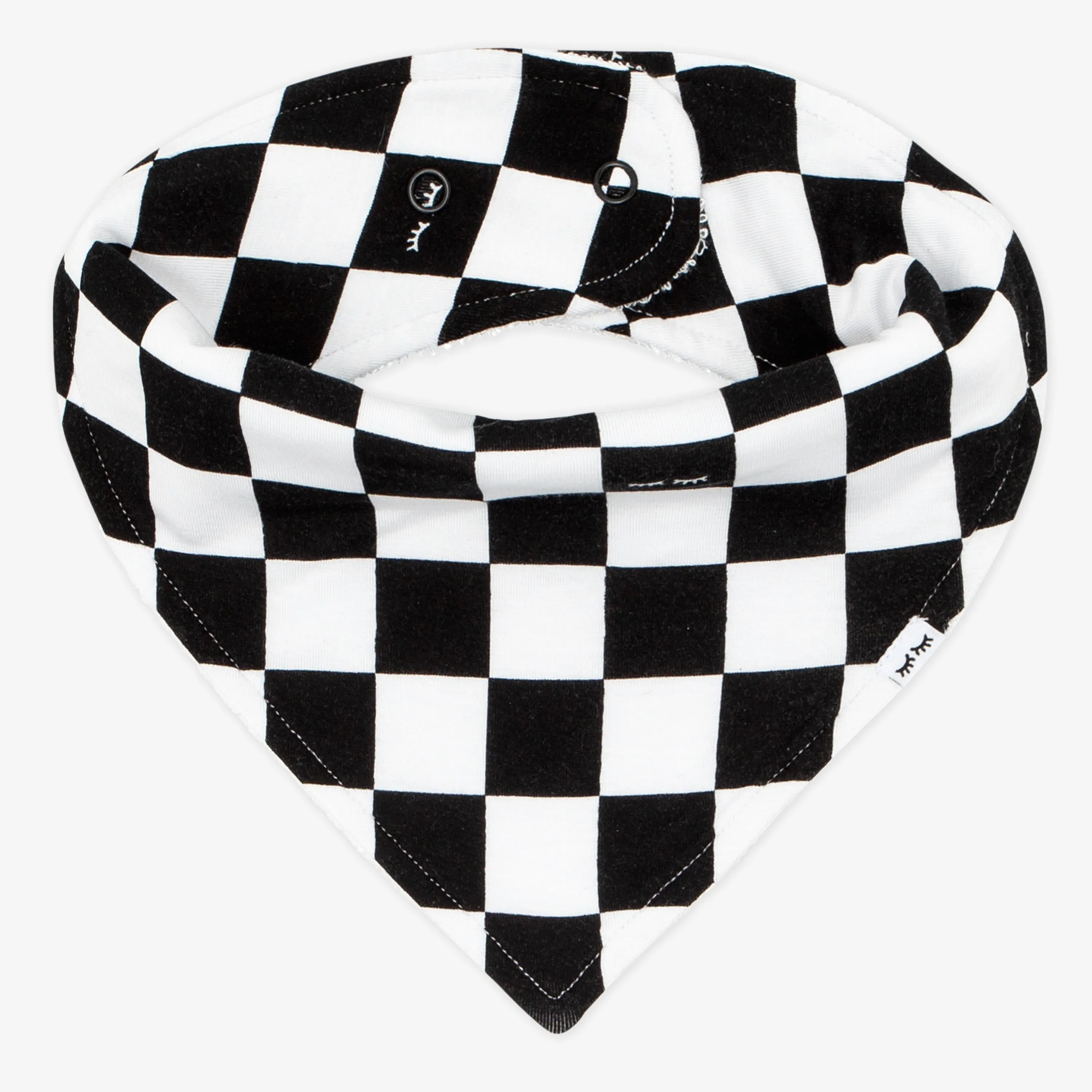 Cool Checks Bandana Bib