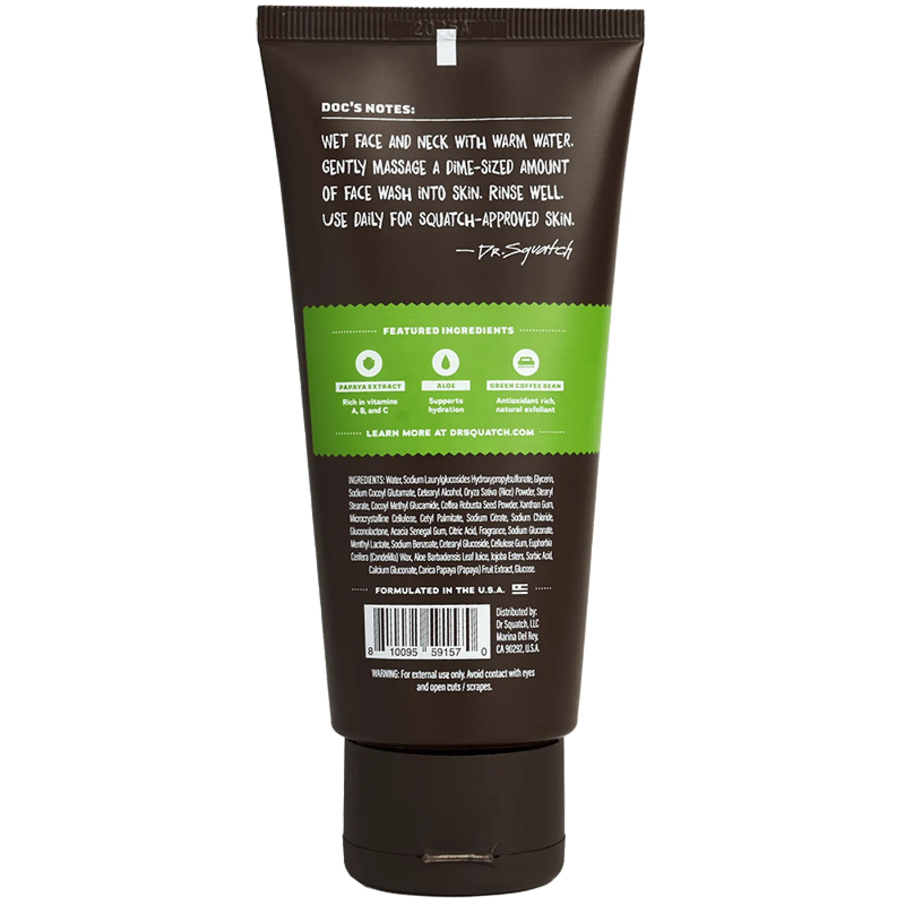 Cool Fresh Aloe Face Wash