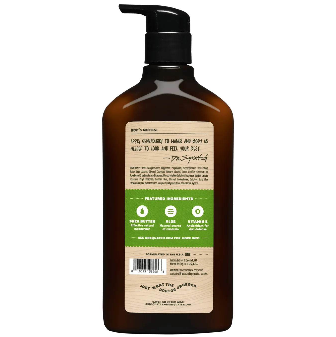 Cool Fresh Aloe Lotion