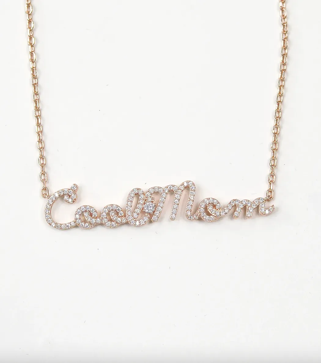 Cool Mom Rose Gold Necklace
