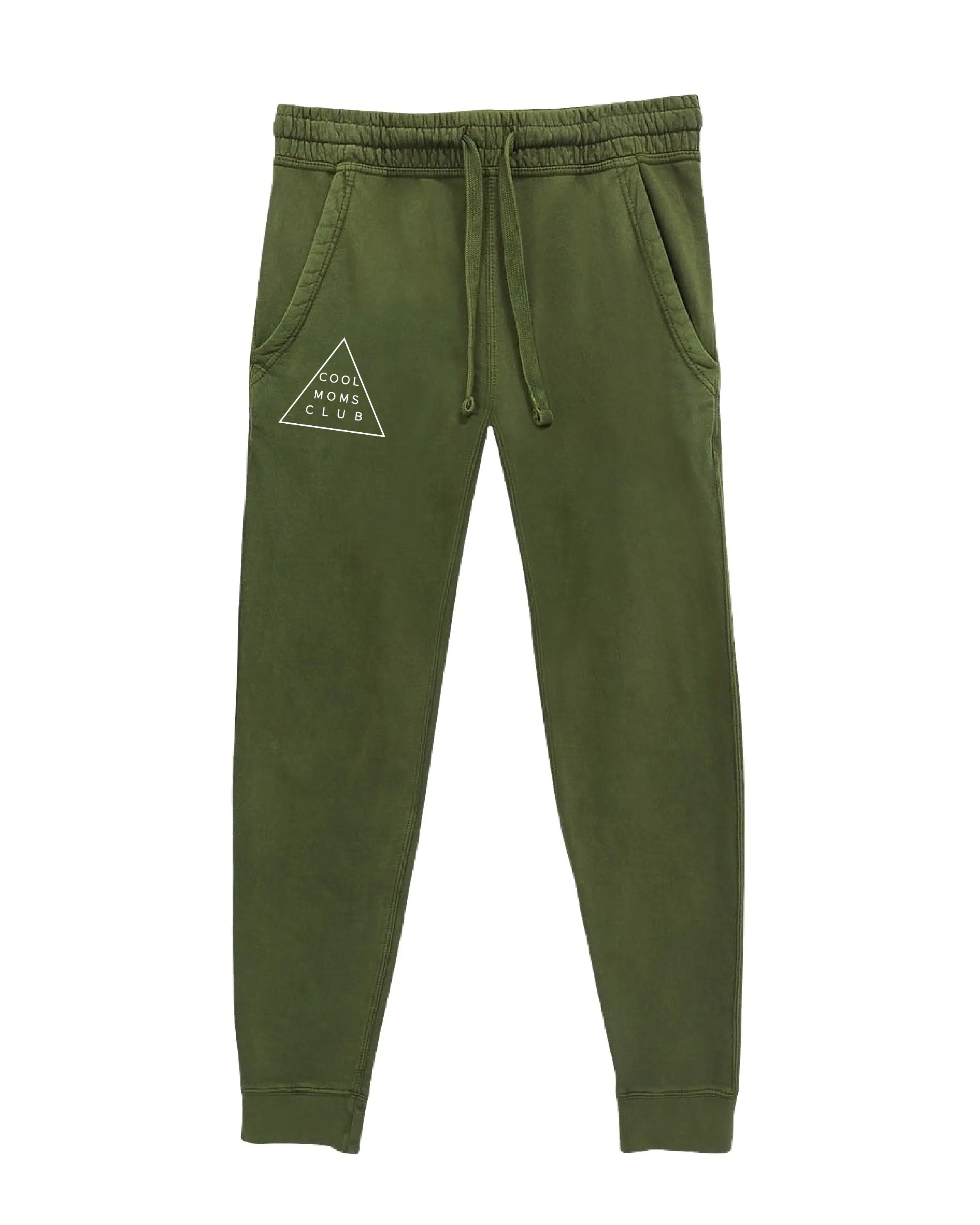 Cool Moms Club Jogger - Olive Green