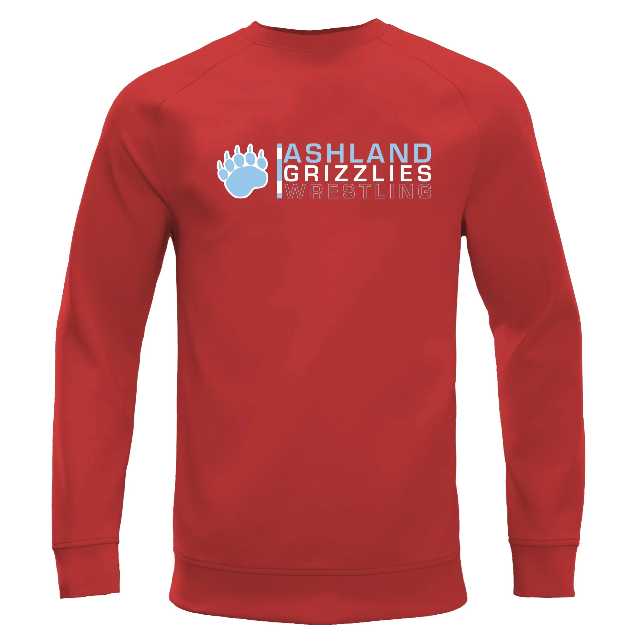 Cool-Touch Crewneck-Unisex--Ashland Grizzlies