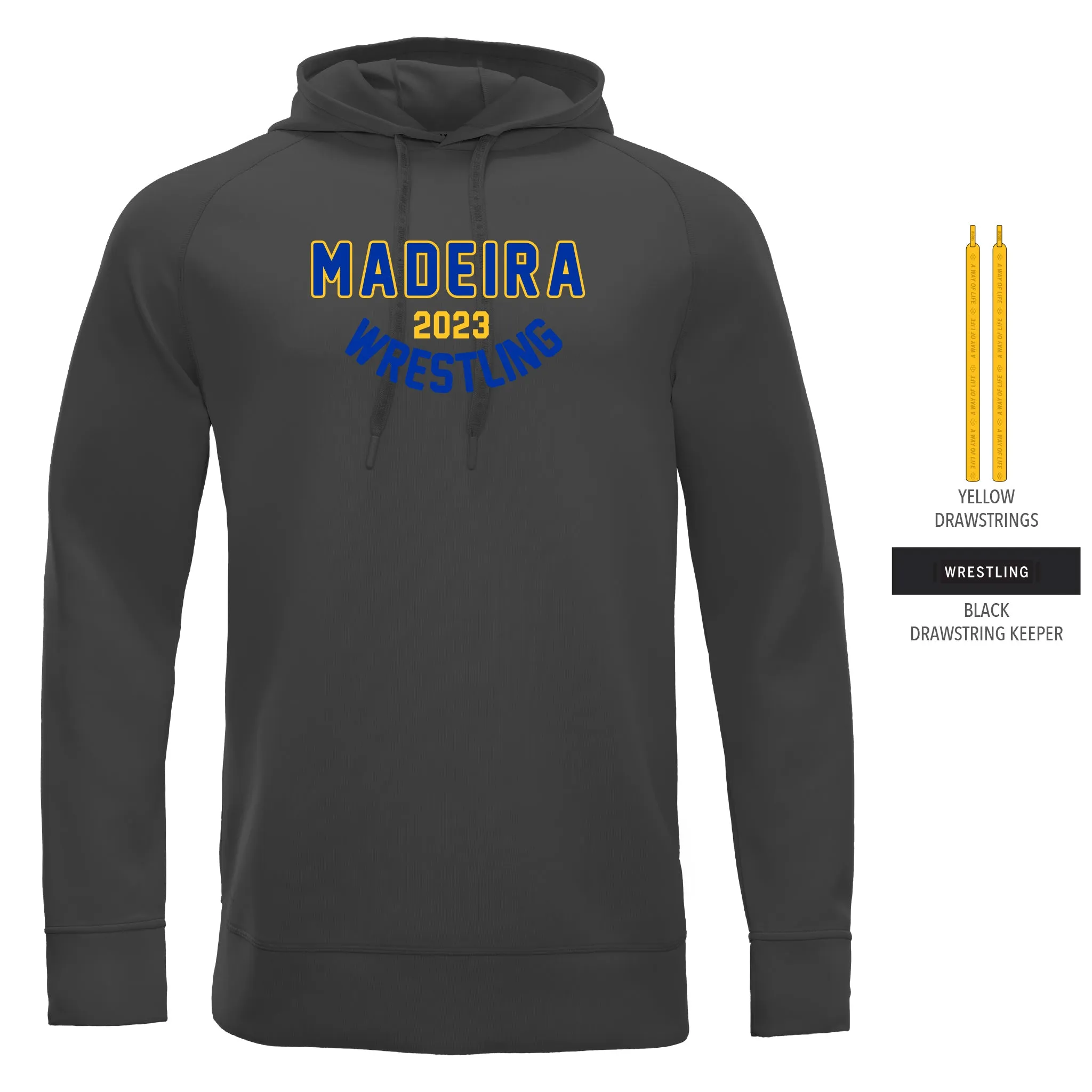 Cool-Touch Hoodie-Unisex--Madeira Youth Team Store