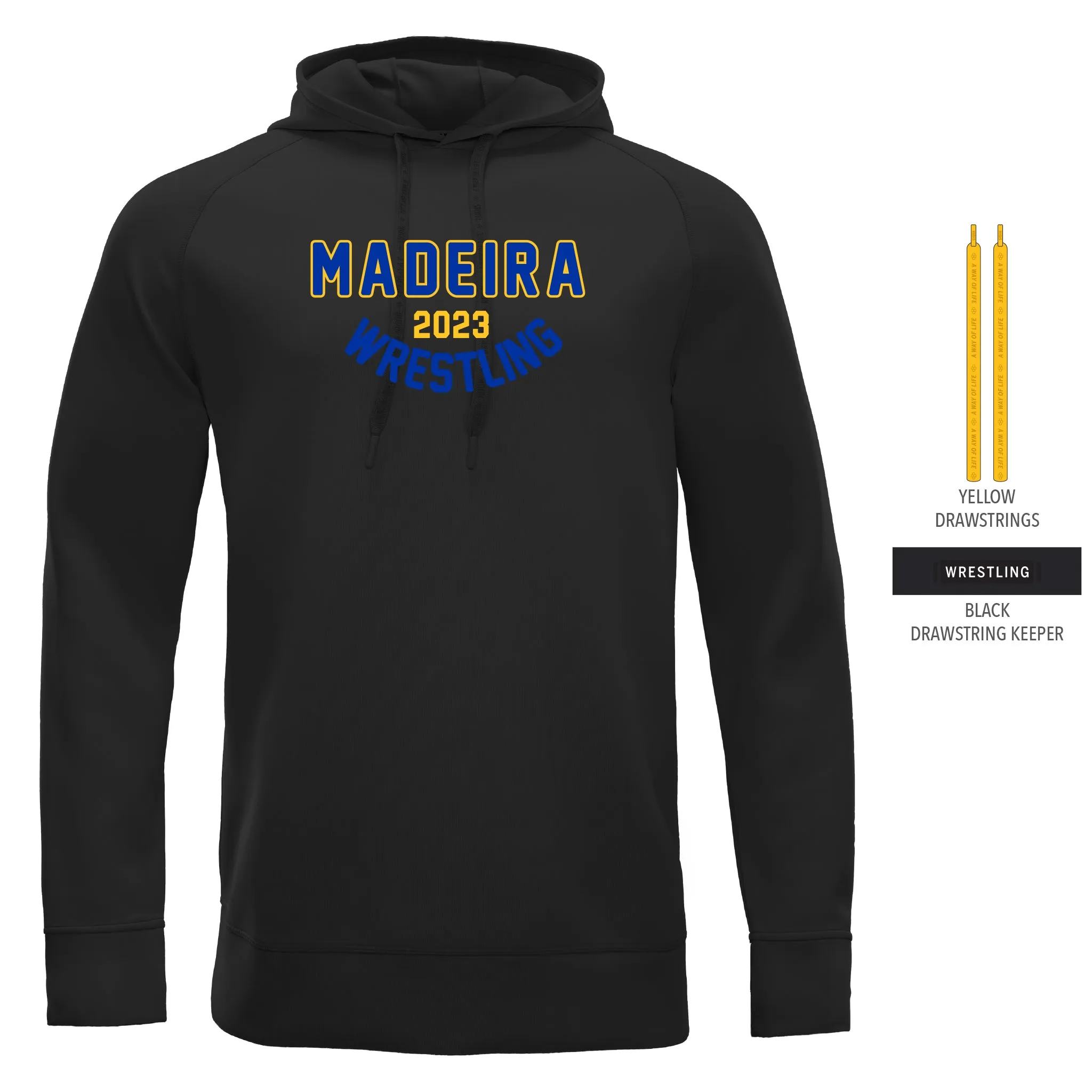 Cool-Touch Hoodie-Unisex--Madeira Youth Team Store