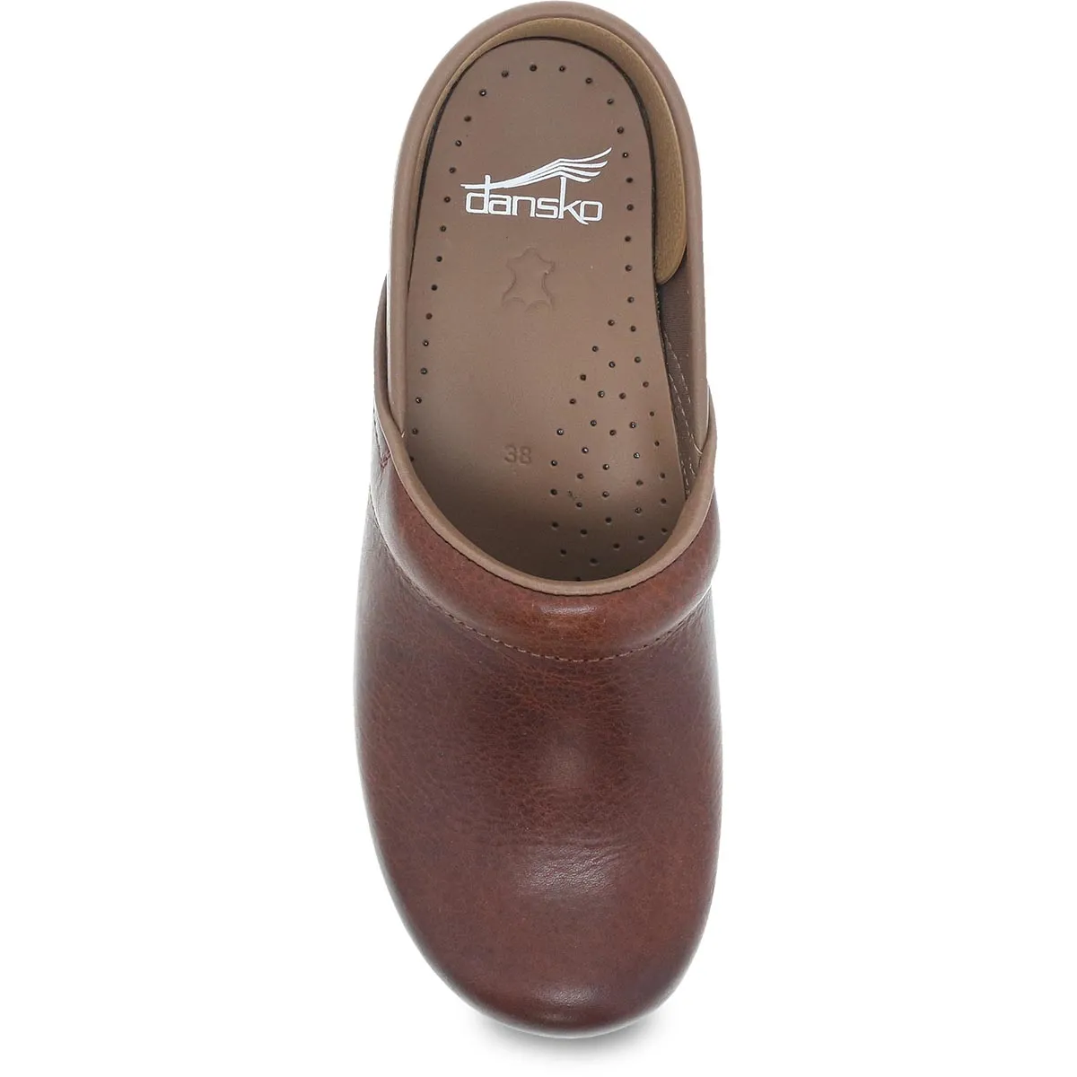 Dansko Professional Clog - Saddle Full Grain