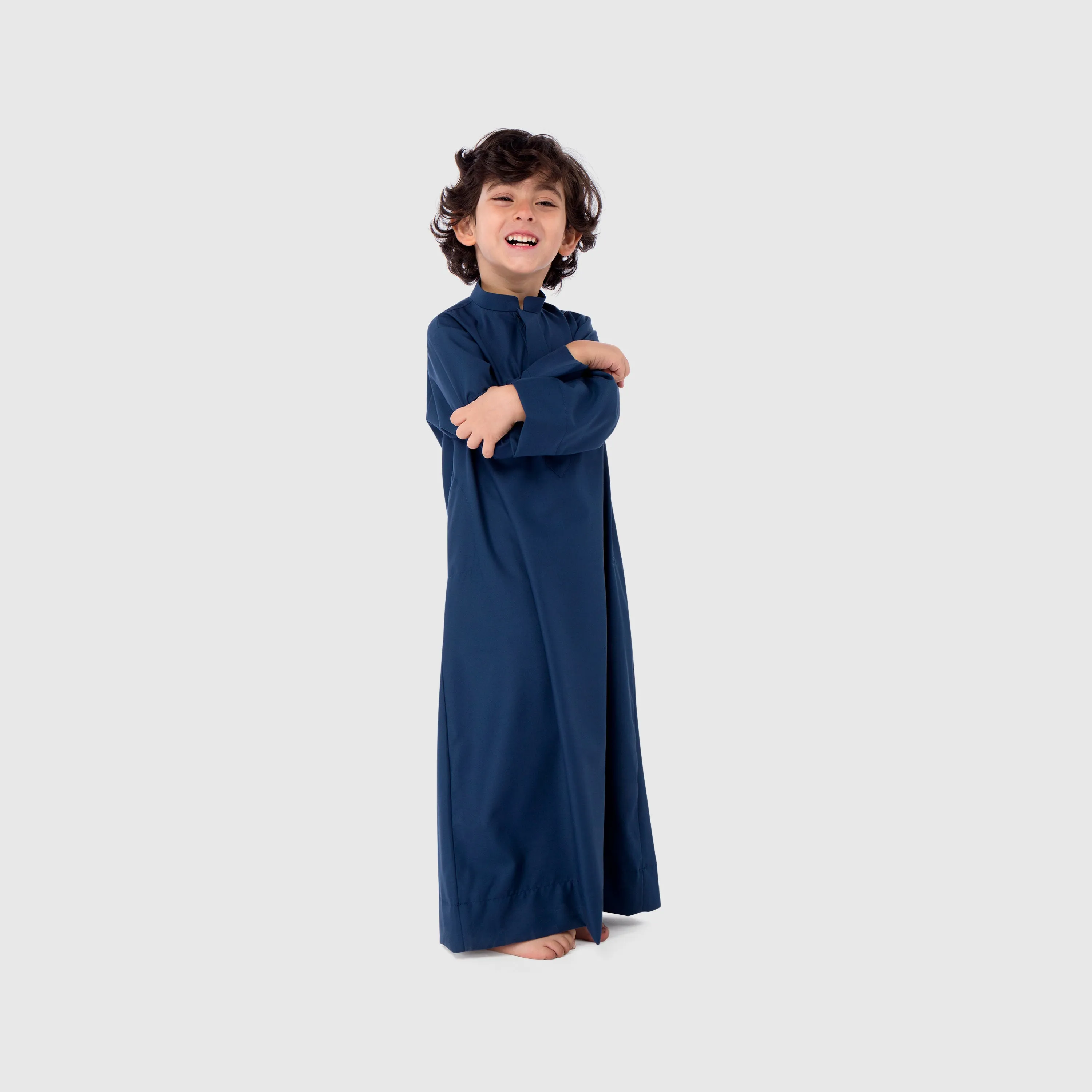 Dishdasha - Summer Collection - Navy Blue