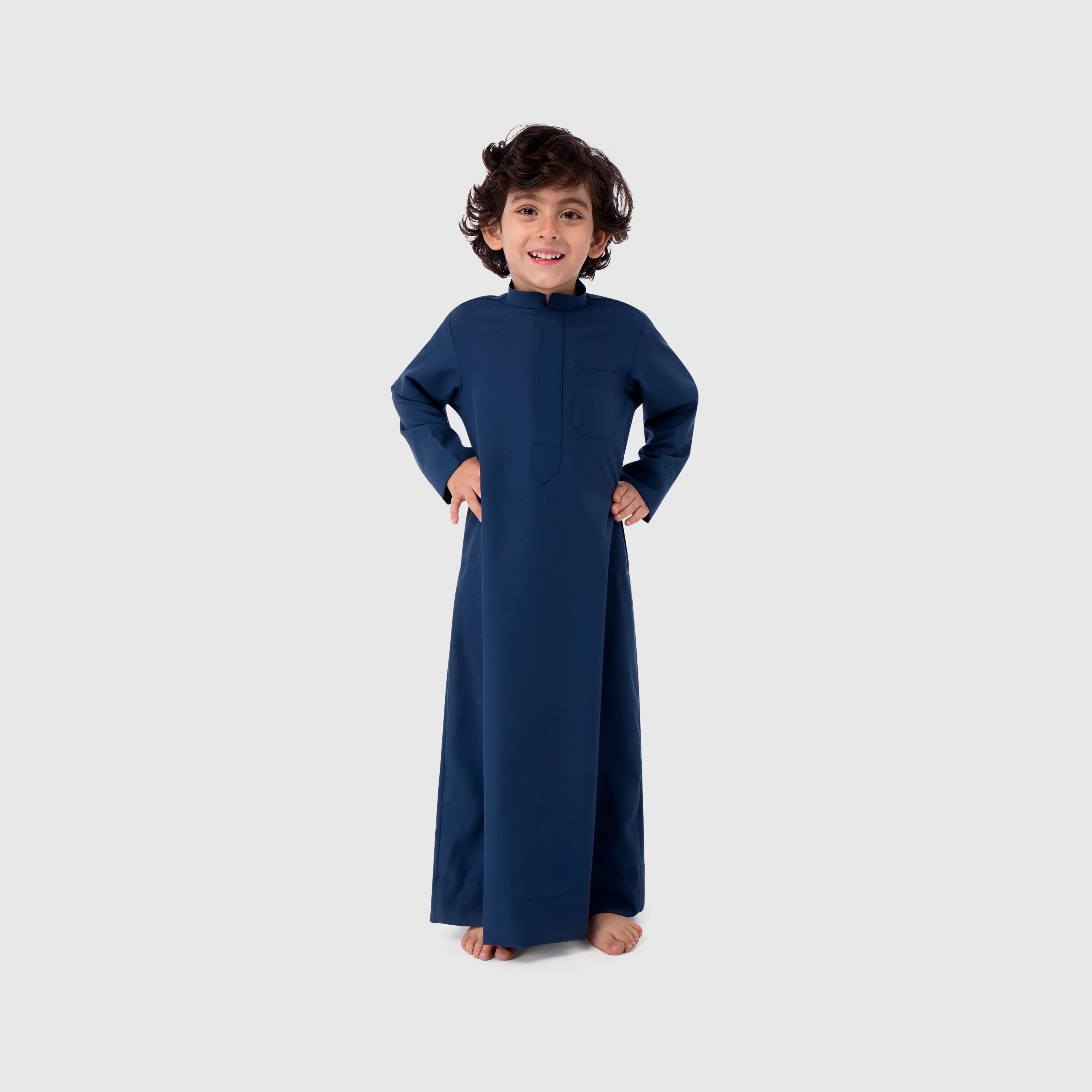 Dishdasha - Summer Collection - Navy Blue