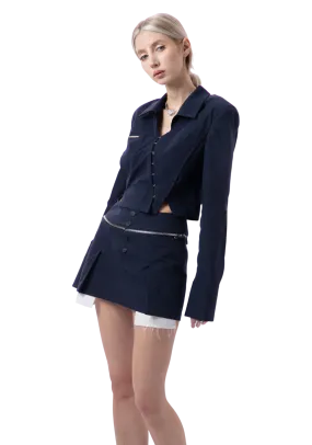 Double Zip Skirt