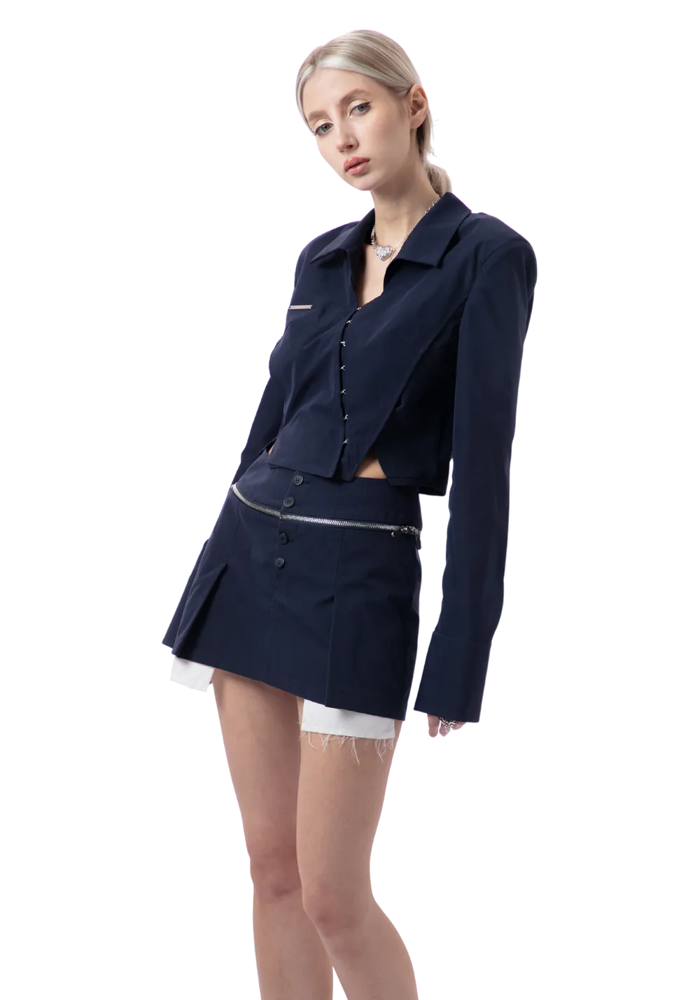 Double Zip Skirt