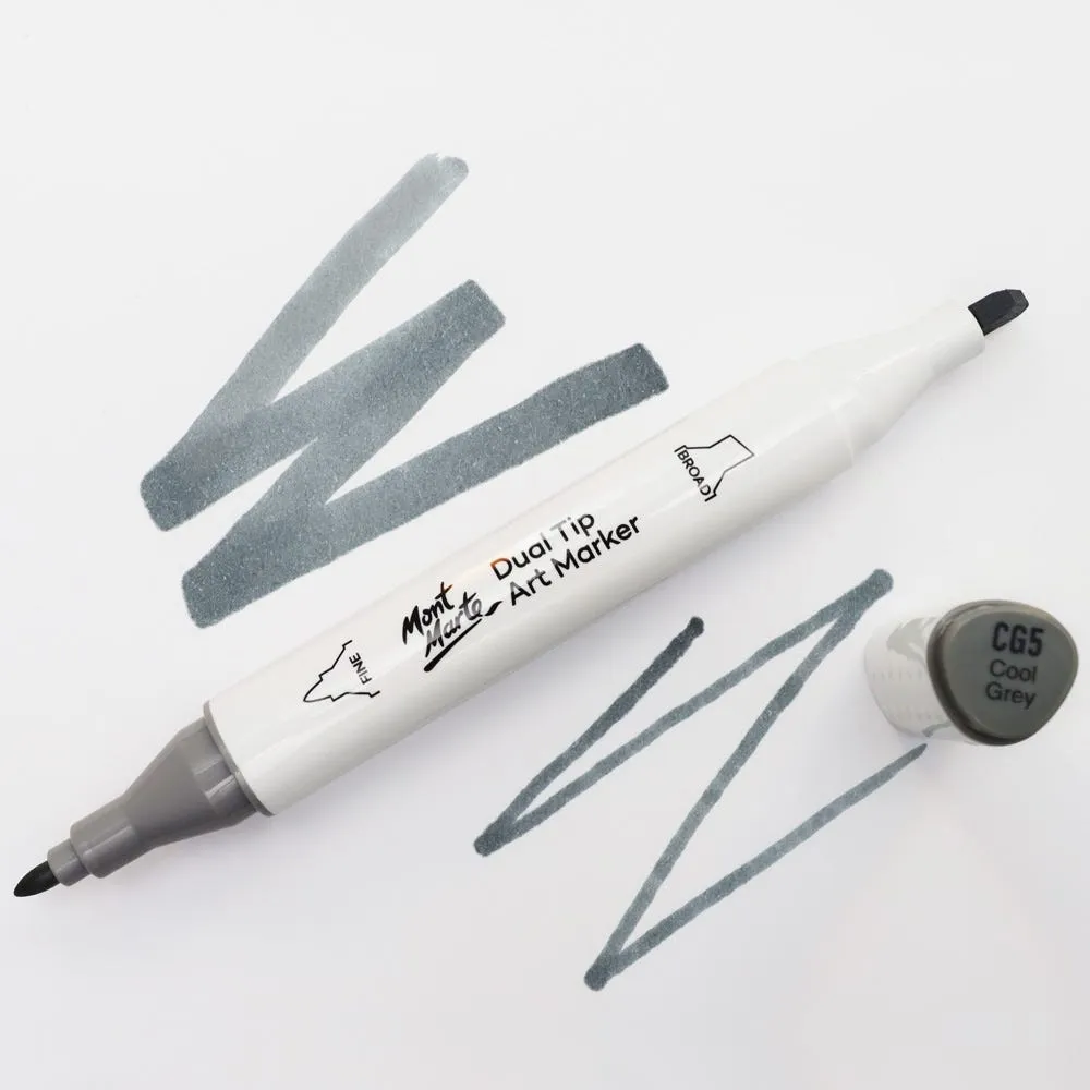 Dual Tip Art Marker Premium - Cool Grey CG5