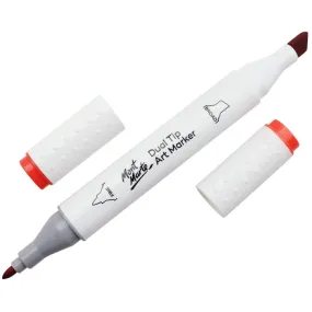 Dual Tip Art Marker Premium - Vermilion 14