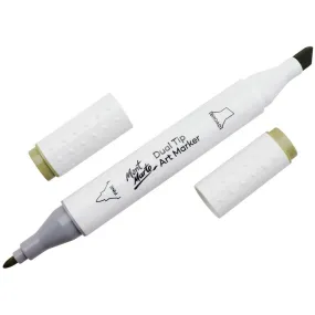 Dual Tip Art Marker Premium - Yellow Green 48