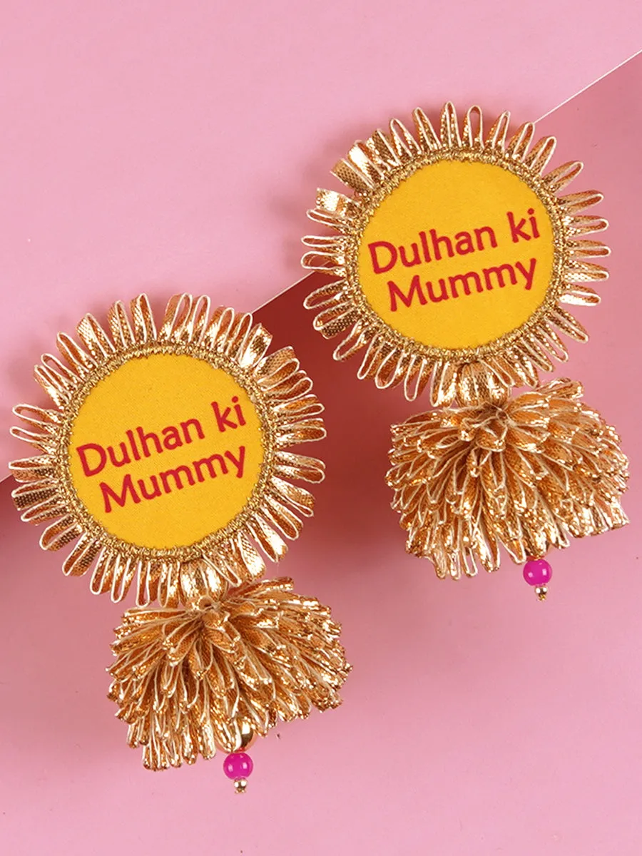 Dulhan ki Mummy Gota Patti Jhumka