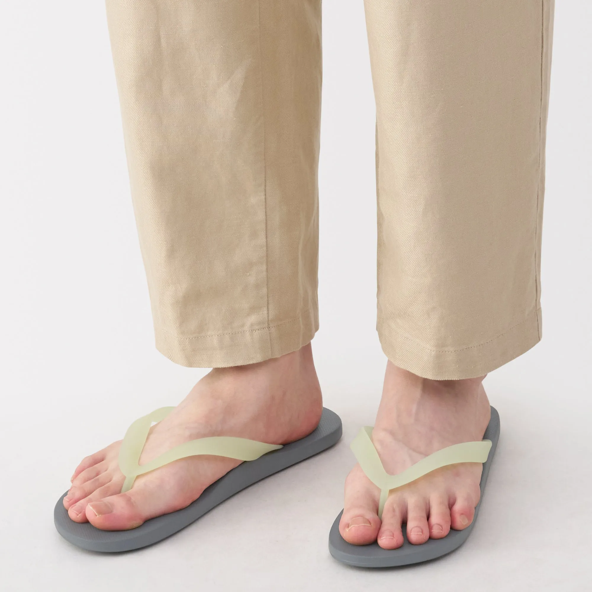 Foot Shaped Flip Flops
