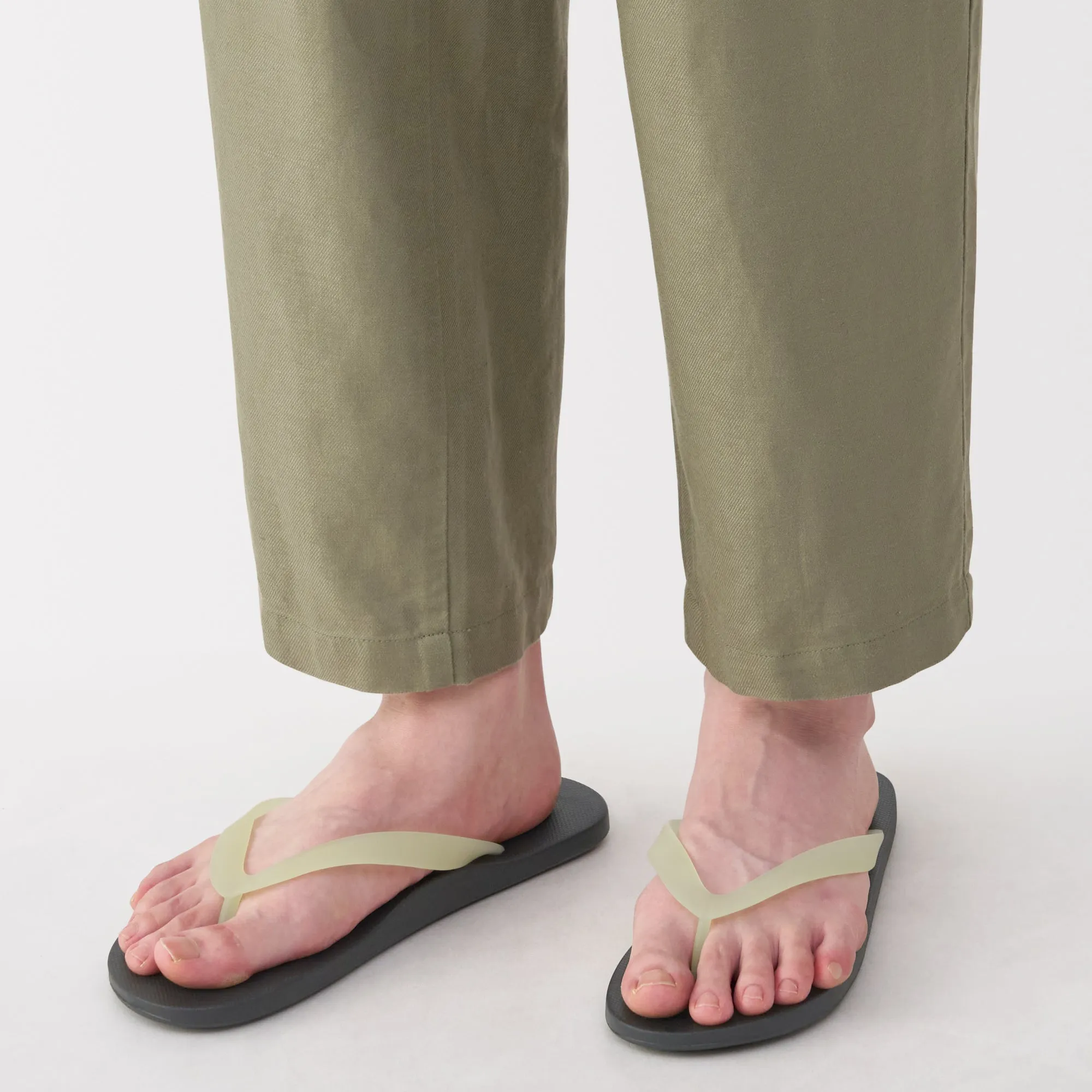 Foot Shaped Flip Flops