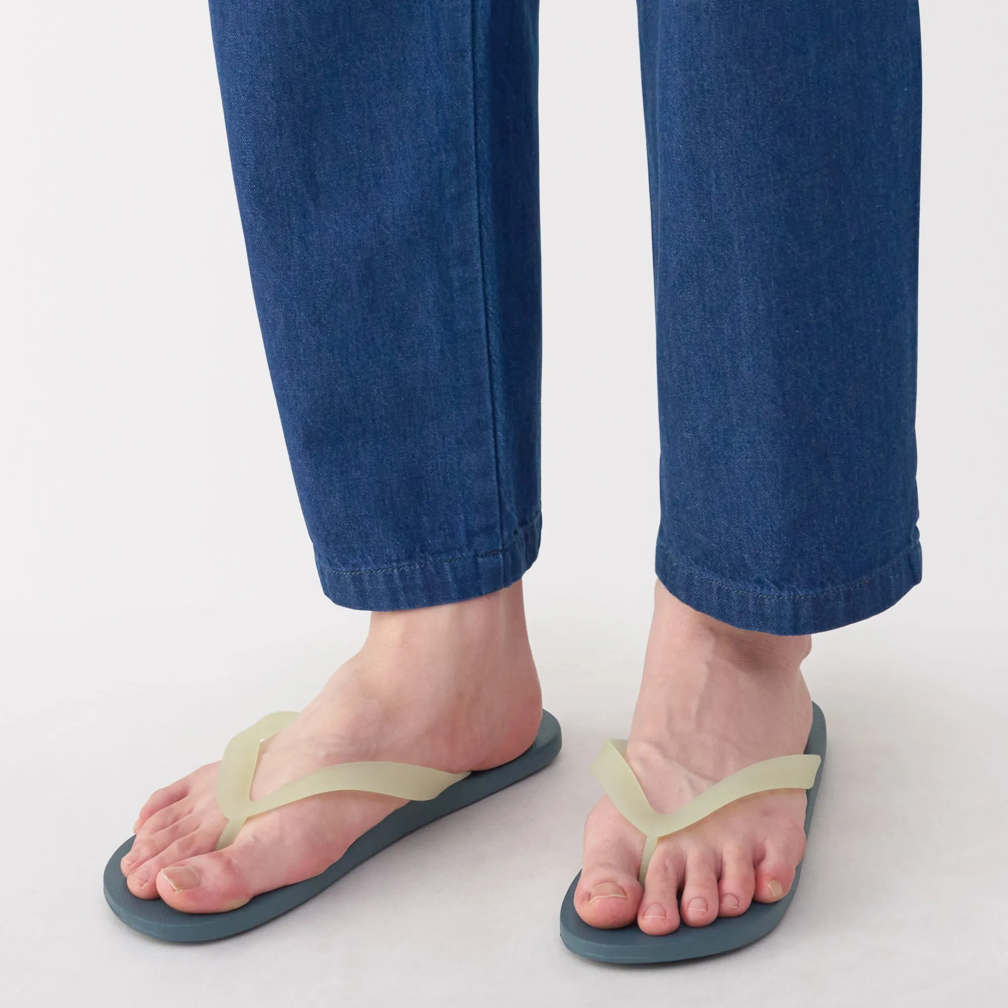 Foot Shaped Flip Flops