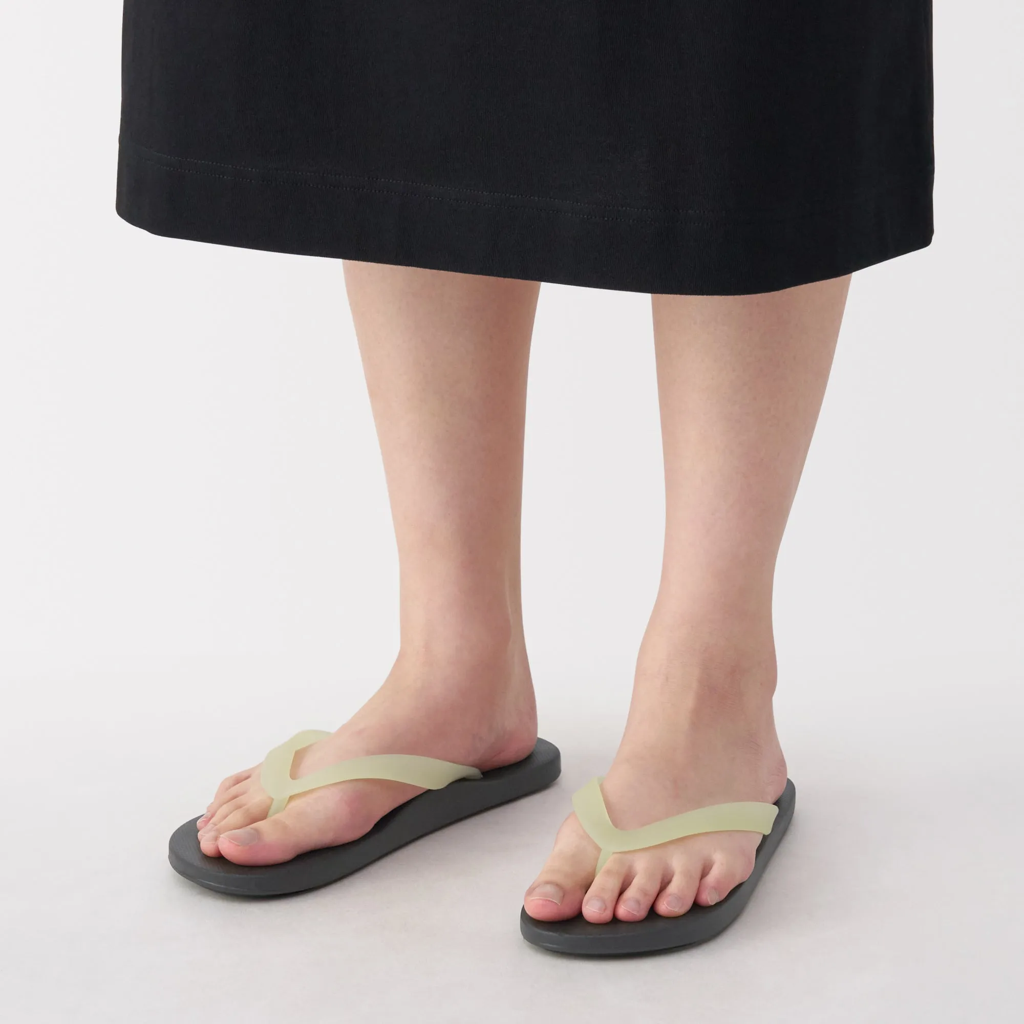 Foot Shaped Flip Flops