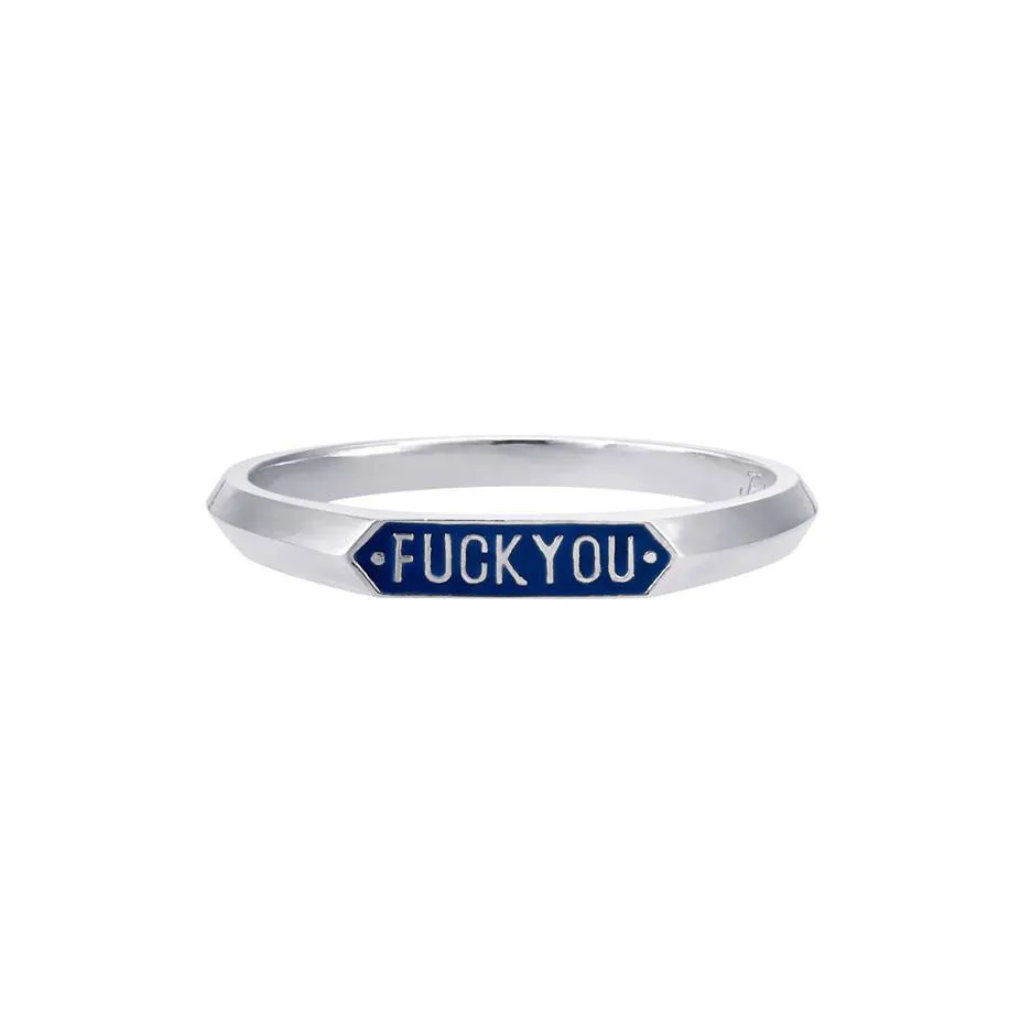 Fuck You Signet Ring