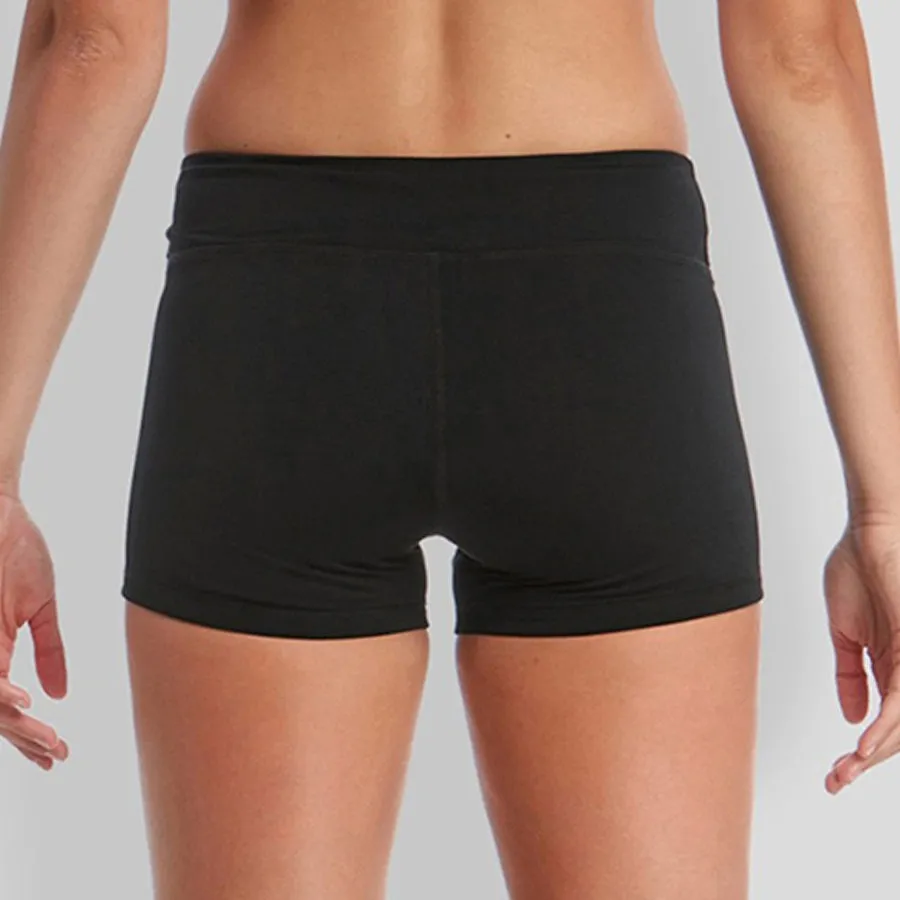 Funkita Womens Swim Boy Leg Brief FKS019L- Still Black