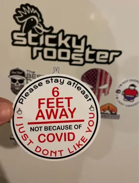 Funny Covid Sticker
