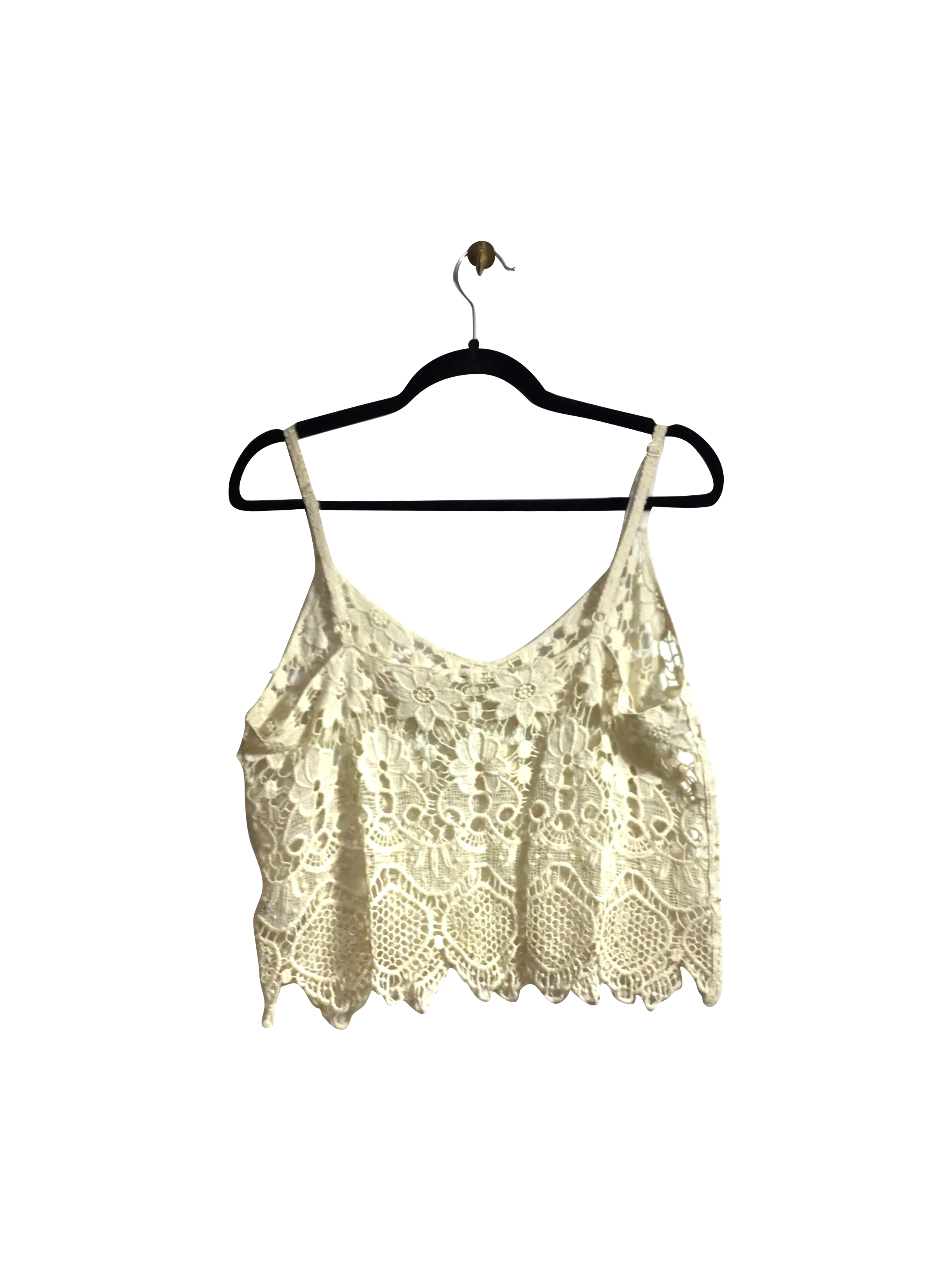 GARAGE Women Tank Tops Regular fit in Beige - L