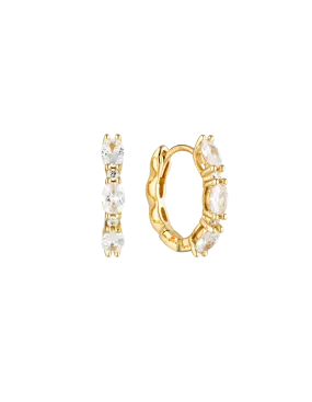 Georgini Aurora Glimmer Earrings - Gold