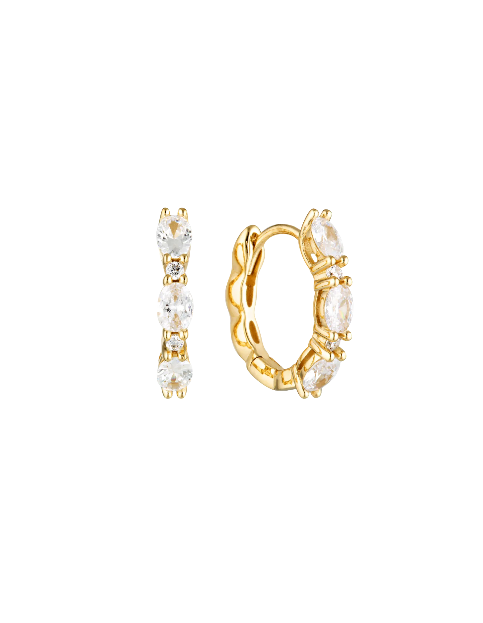 Georgini Aurora Glimmer Earrings - Gold