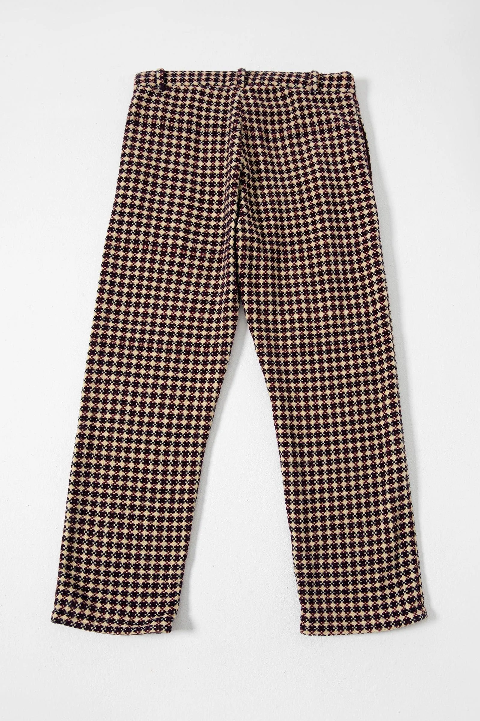 HANDWOVEN VELVET TROUSERS