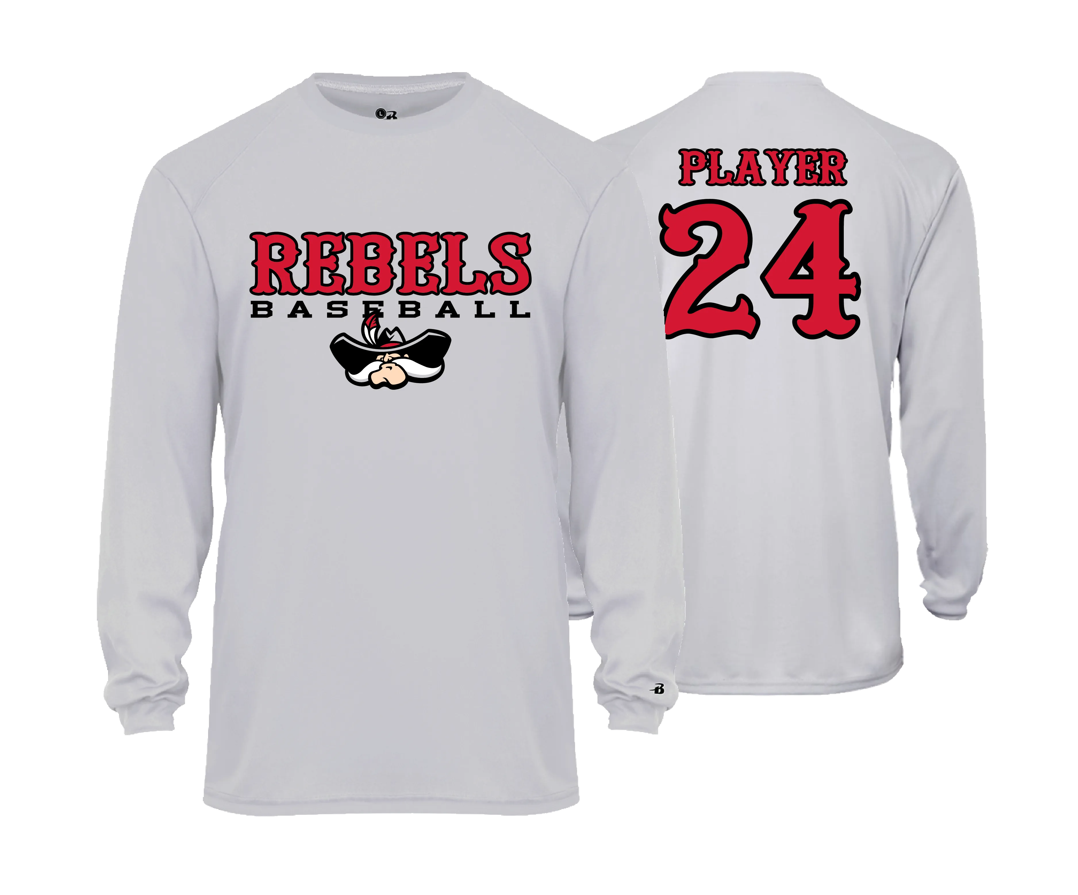Harundale Rebels- LS Performance Tees