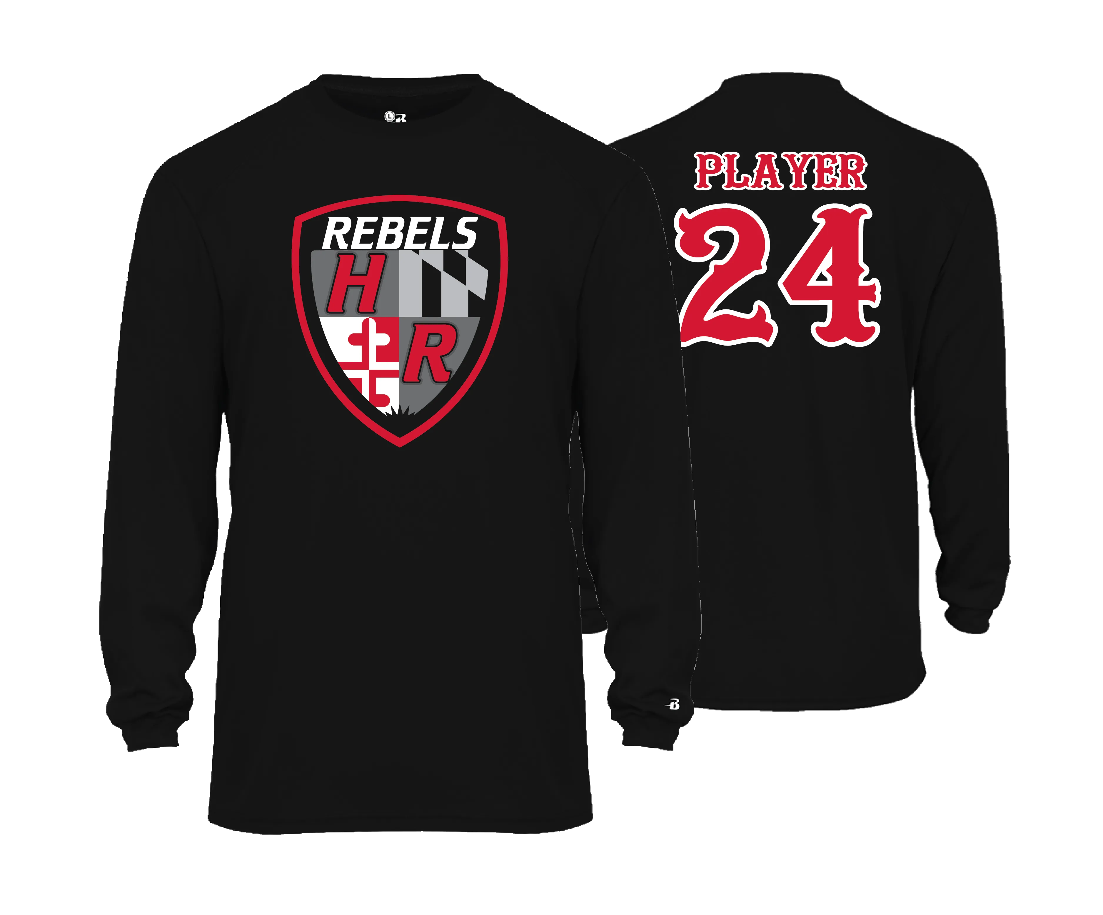 Harundale Rebels- LS Performance Tees