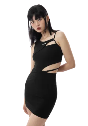 Hollow Open Waist Dress