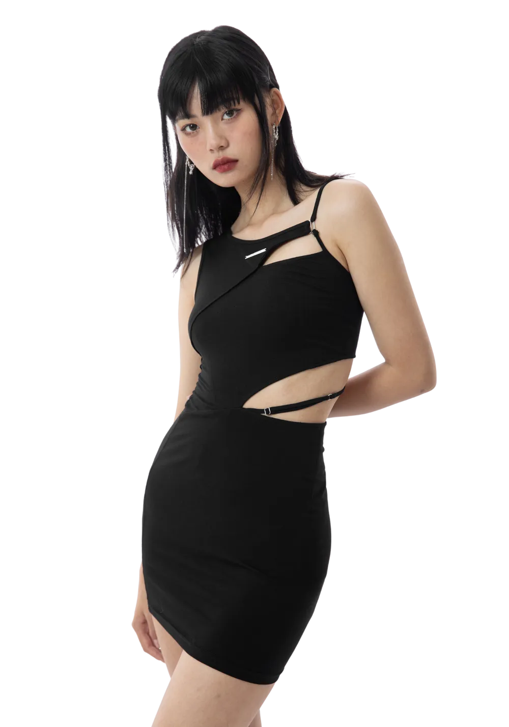 Hollow Open Waist Dress