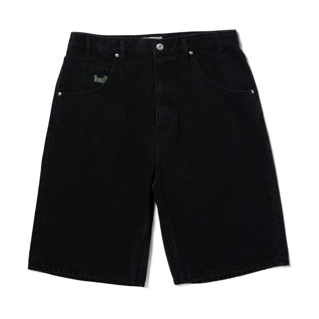 HUF CROMER SHORT - WASHED BLACK