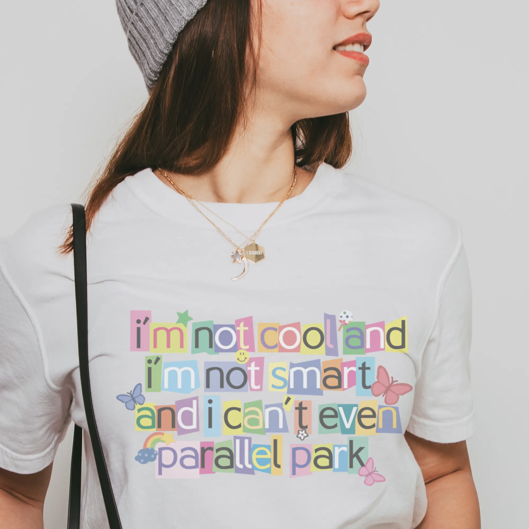 I'm Not Cool Retro Sweatshirt or T Shirt
