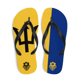 Island Flag - Barbados Flip Flops