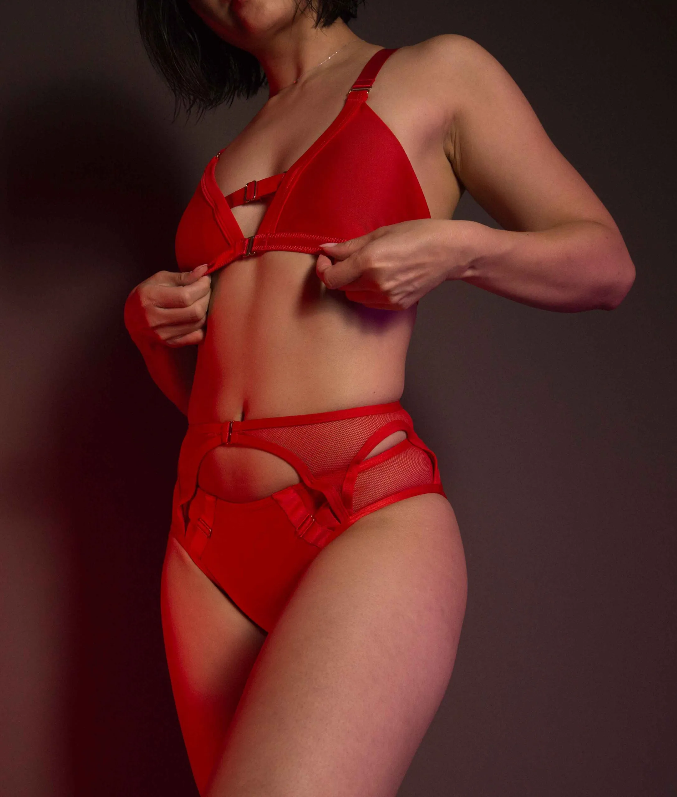 Kaizen Shorts - Shiny Red