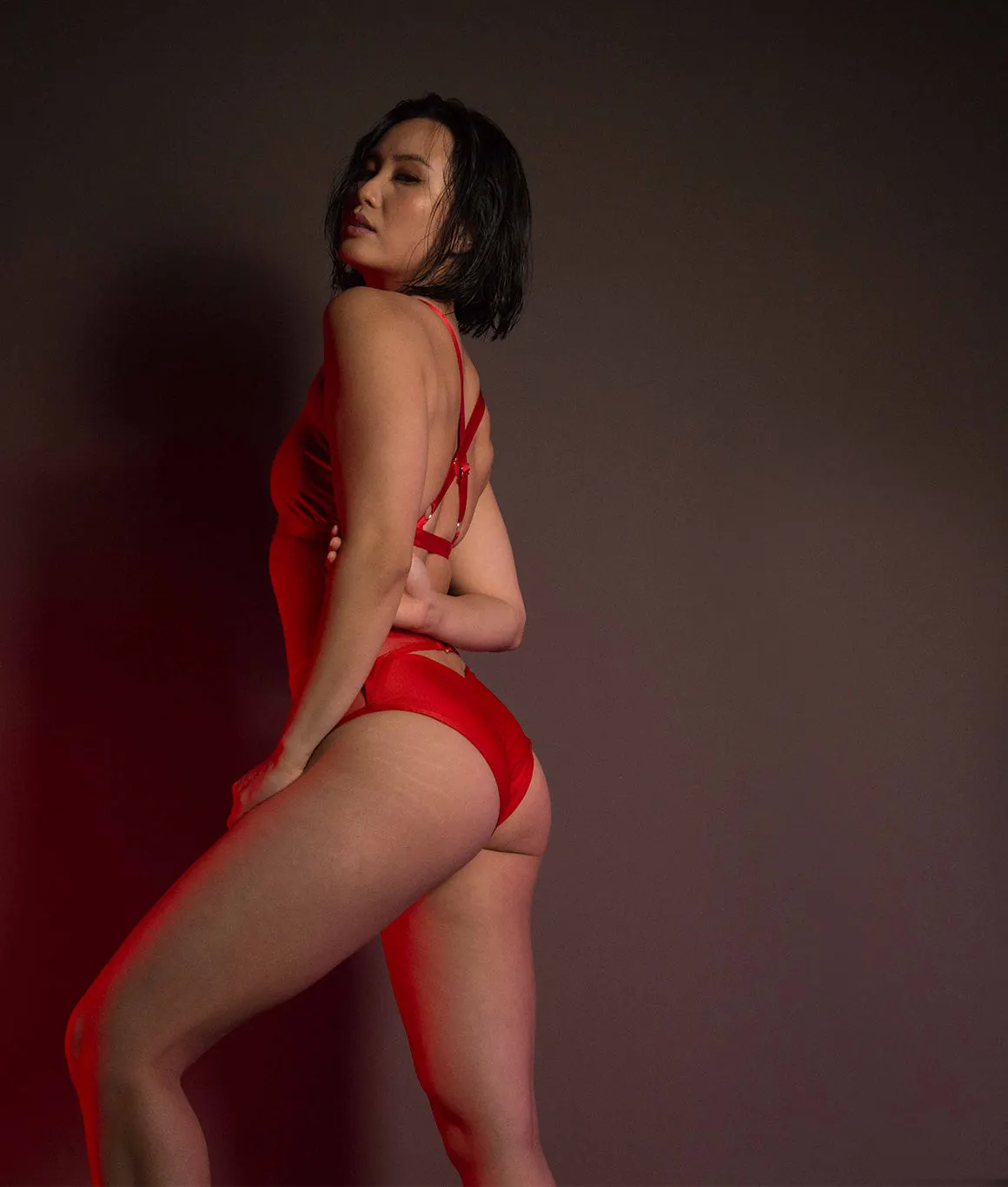 Kaizen Shorts - Shiny Red