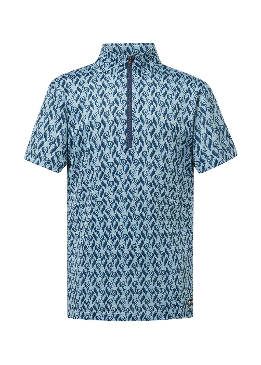 Kids Summer Ride Ice Fil® Short Sleeve Equestrian Shirt