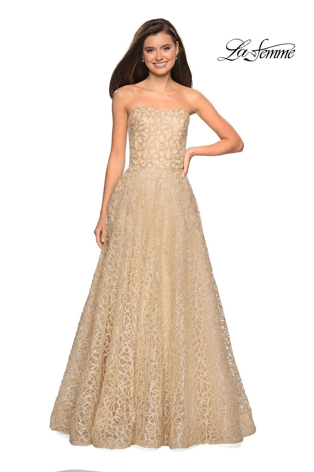La Femme 27063 Dress