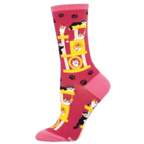 Ladies Cool Cats Club Socks
