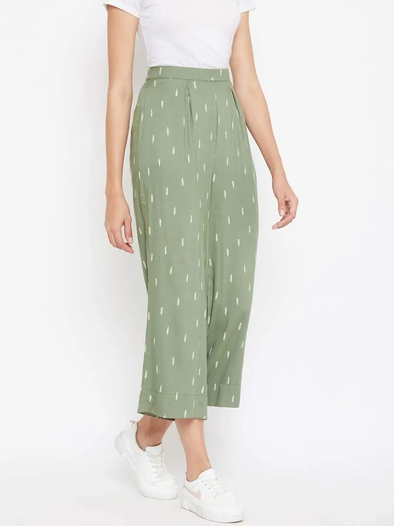 Leaf Green Pants
